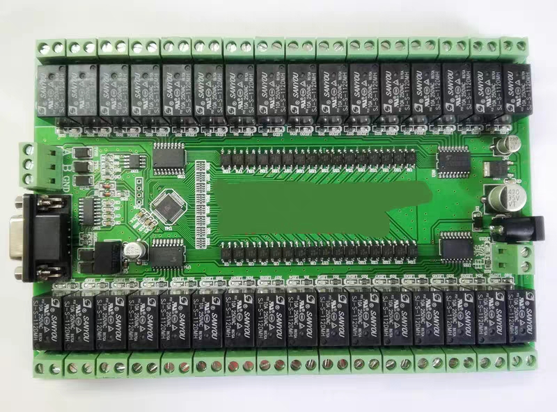 PCB設計PCBLayout RS232/RS485串口控制32路繼電器模塊PCBA