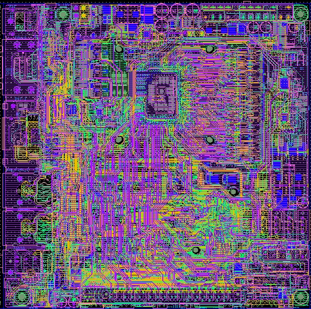 單片機控制板開發PCBlayout設計